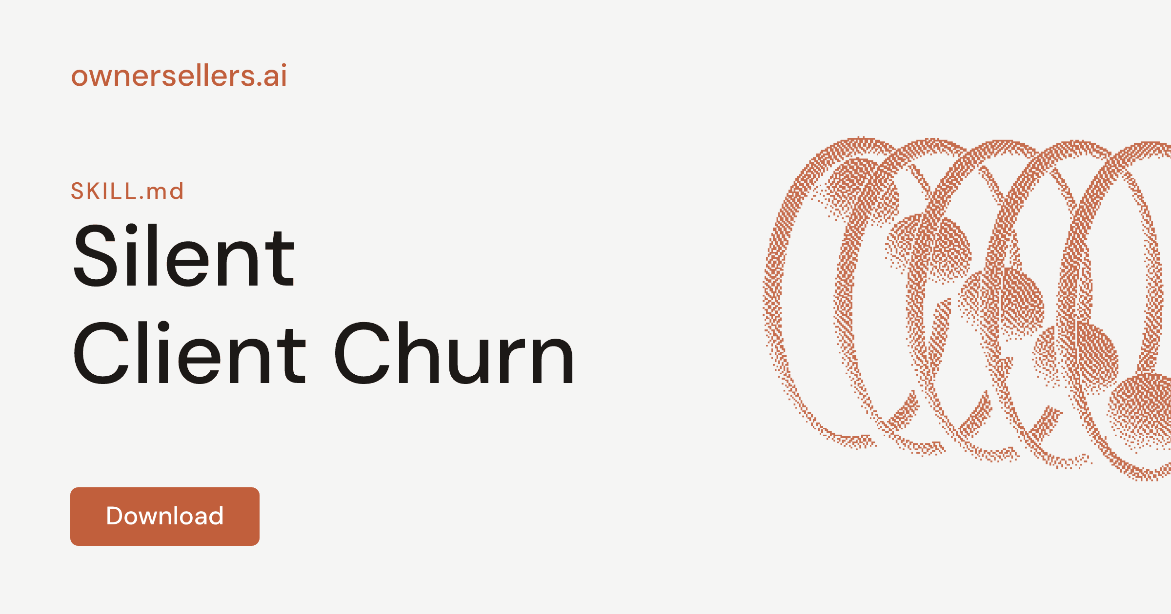 Silent client churn detector